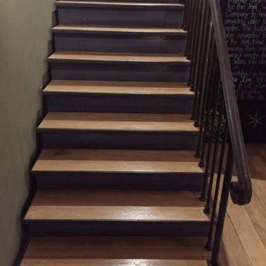 stairs sanding