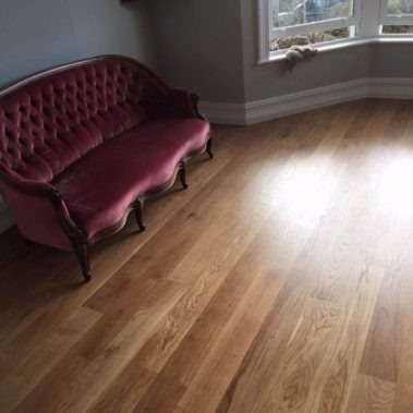 Oak Strip Floor Sanded And Oiled Pudsey Leeds