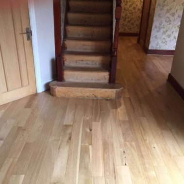 Oak Strip Floor Restoration