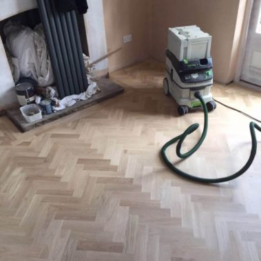 White Washed Parquet Floor Beverley Etton