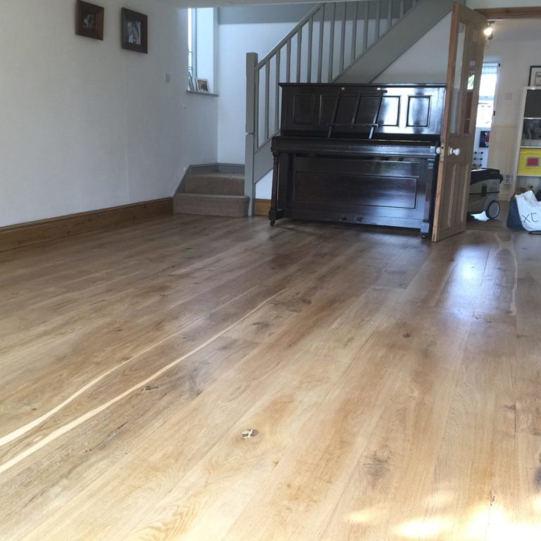 Solid Oak Boards Sanded in Thorner Leeds