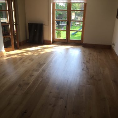 Solid Oak Boards Sanded in Thorner Leeds