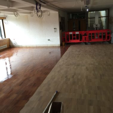 Parquet Floor Restoration Hull University