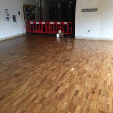 Parquet Floor Restoration Hull University
