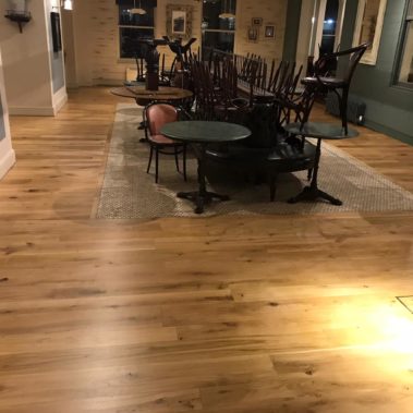 The Browns Pub Floor Restoration