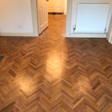 Solid Walnut Parquet Restoration Spofforth