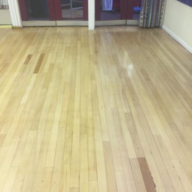 Solid Beech Strip Restoration - Northfield Primary School Pontefract