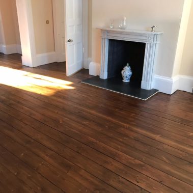 Victorian House Pine Floor Restoration