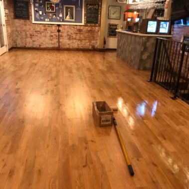 Tom Foolery Pub Floor Restoration