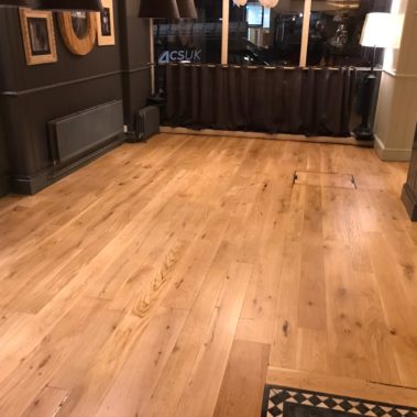 The Browns Pub Floor Restoration