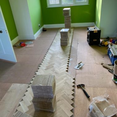 Parquet Installed Brough