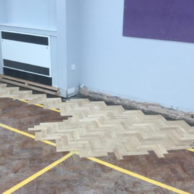 Goole Riverside School Floor Restoration