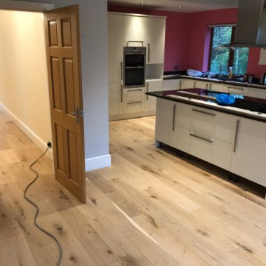 Engineered Oak Strip Sanded in Hook, Goole