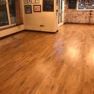 Tom Foolery Pub Floor Restoration