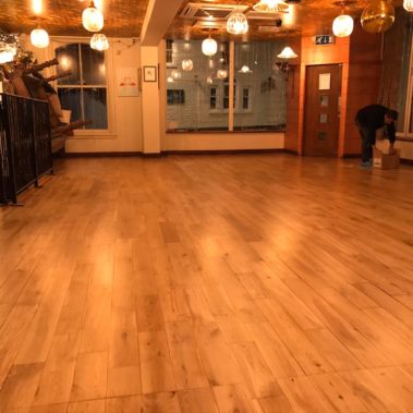 Tom Foolery Pub Floor Restoration