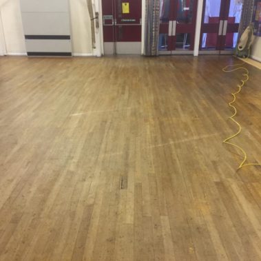 Solid Beech Strip Restoration - Northfield Primary School Pontefract