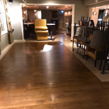 Oak Floor Restoration Old Bulls Head Pub
