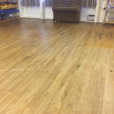 Solid Beech Strip Restoration - Northfield Primary School Pontefract