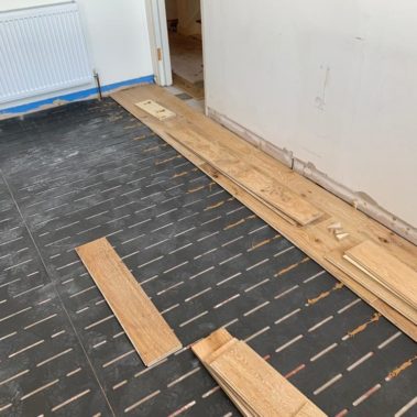 Lime Wash Floor Installation Leeds