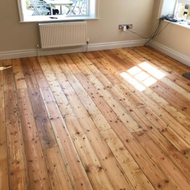Reclaimed pine boards - Harrogate