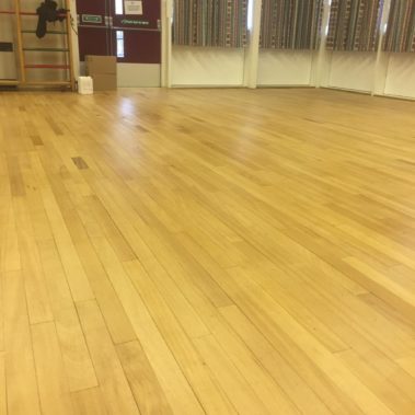 Solid Beech Strip Restoration - Northfield Primary School Pontefract