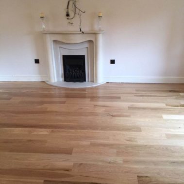 Solid Oak Sand Seal Floor