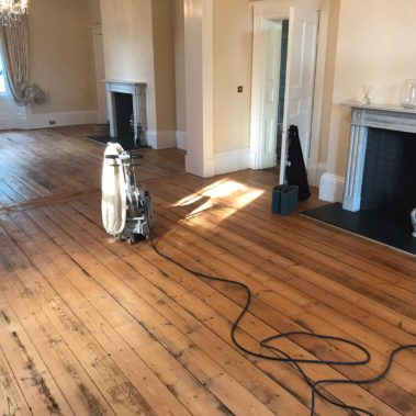 Victorian House Pine Floor Restoration