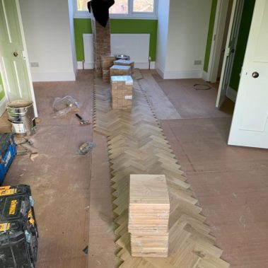 Parquet Installed Brough