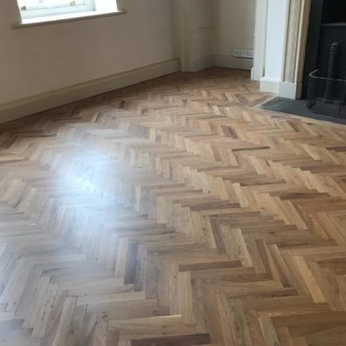 Solid Walnut Parquet Restoration Spofforth