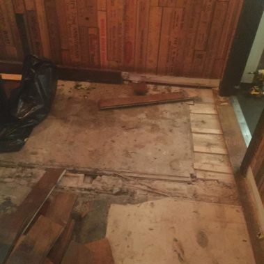 Tom Foolery Pub Floor Restoration