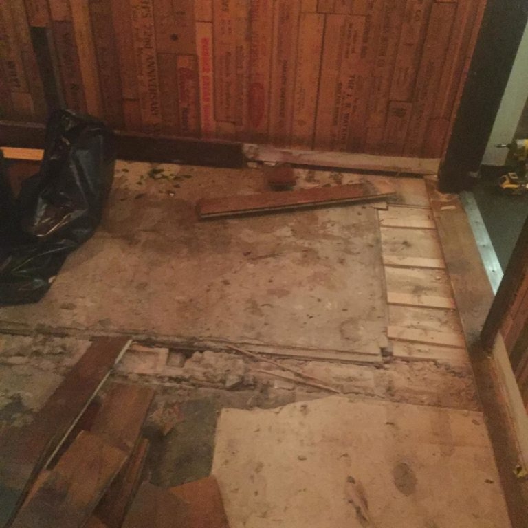 Tom Foolery Pub Floor Restoration