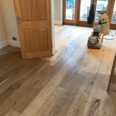 Engineered Oak Strip Sanded in Hook, Goole
