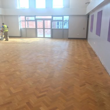 Goole Riverside School Floor Restoration