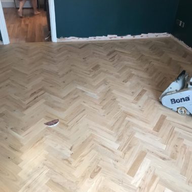 Parquet Floor Installed Hull