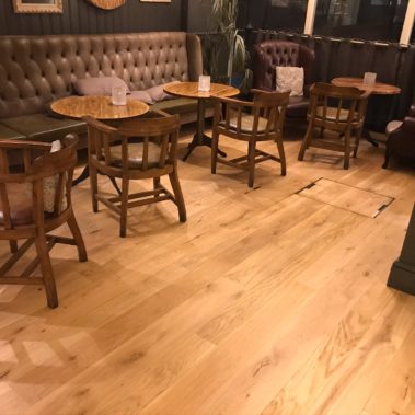 The Browns Pub Floor Restoration