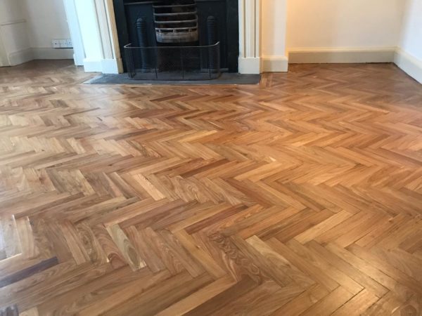 Solid Walnut Parquet Restoration Spofforth