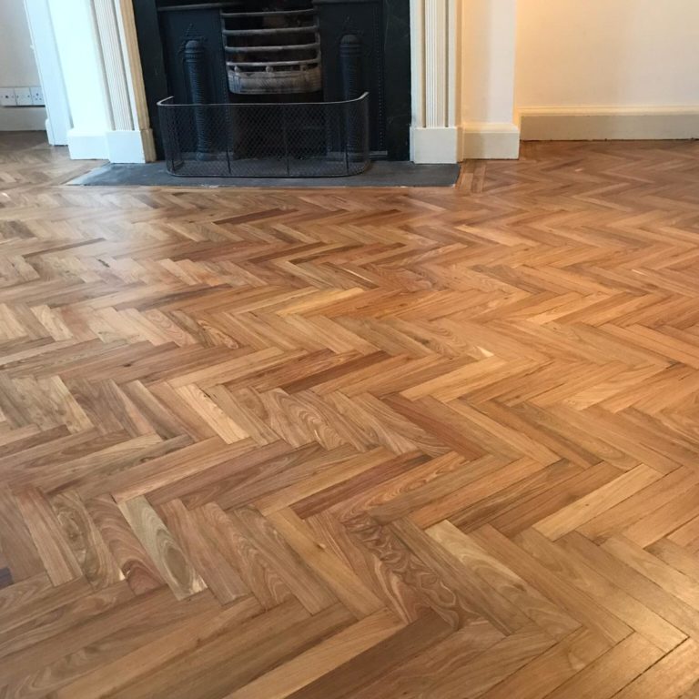 Solid Walnut Parquet Restoration Spofforth