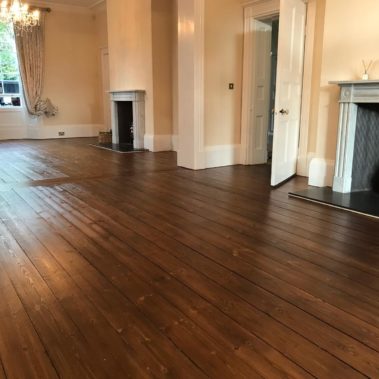 Victorian House Pine Floor Restoration