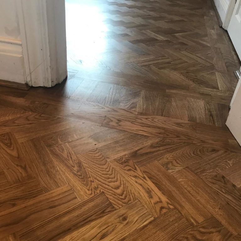 Parquet Floor Installed - Horsforth Leeds