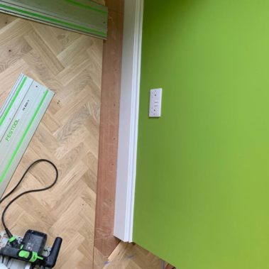 Parquet Installed Brough