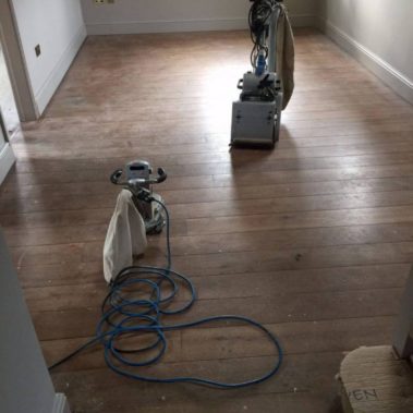 Solid Oak Floor Restoration Holybrook Lodges Easingwold