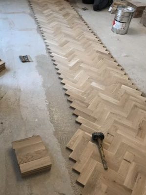 parquet floor installation